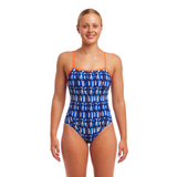 Funkita Ladies Single Strap One Piece Perfect Teeth