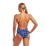 Funkita Ladies Single Strap One Piece Perfect Teeth