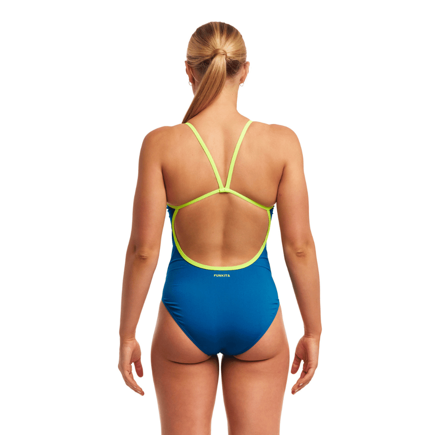 Funkita Ladies Single Strap One Piece Glaciar Glam