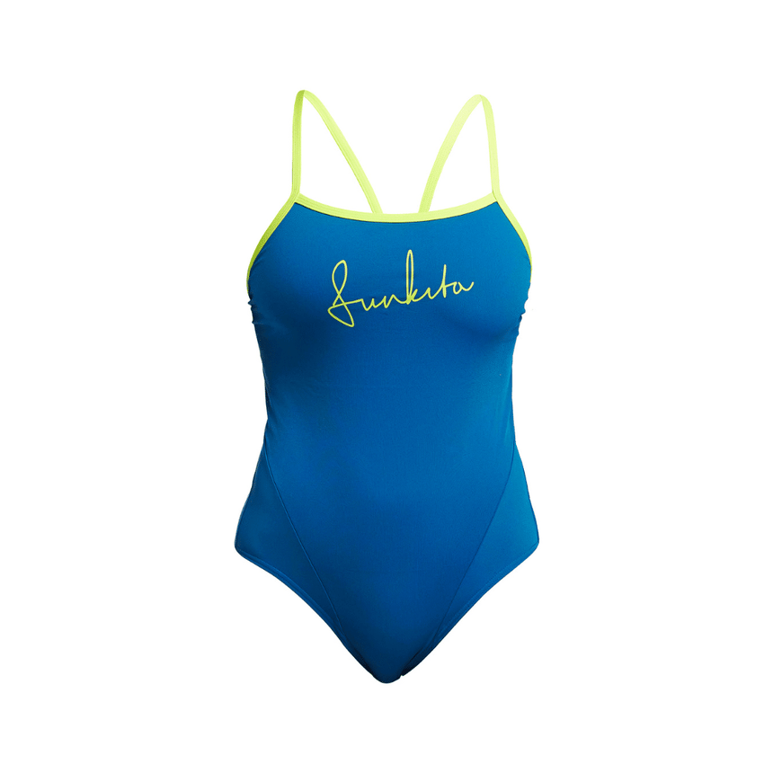Funkita Ladies Single Strap One Piece Glaciar Glam