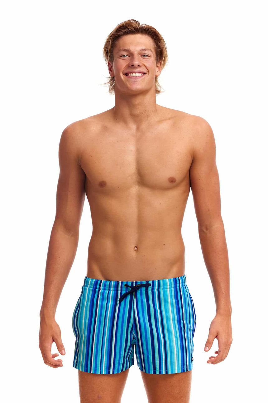 Funky Trunks Zwembroek Shorty Shorts Lane Lines