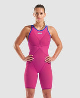 Arena Wedstrijdbadpak Powerskin Veloce Open Rug Limited Edition Violet Surge Maat D30/F32