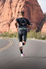 Sumarpo Damen Trisuit Hybrid Schwarz/Grün/Weiß
