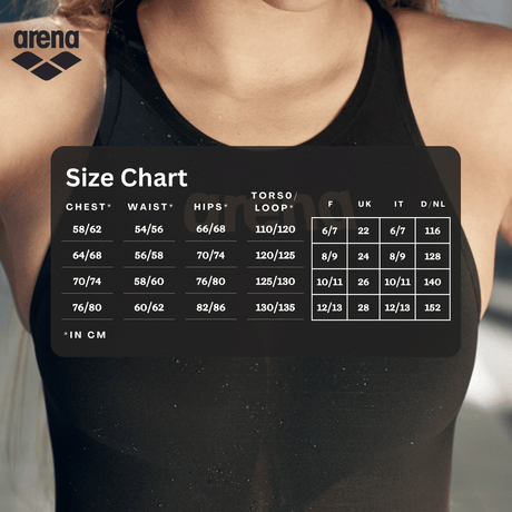 Arena Meisjes Wedstrijdbadpak Powerskin Impulso Open Back Zwart