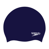 Speedo Kids Swim Cap Moulded Silicone Navy
