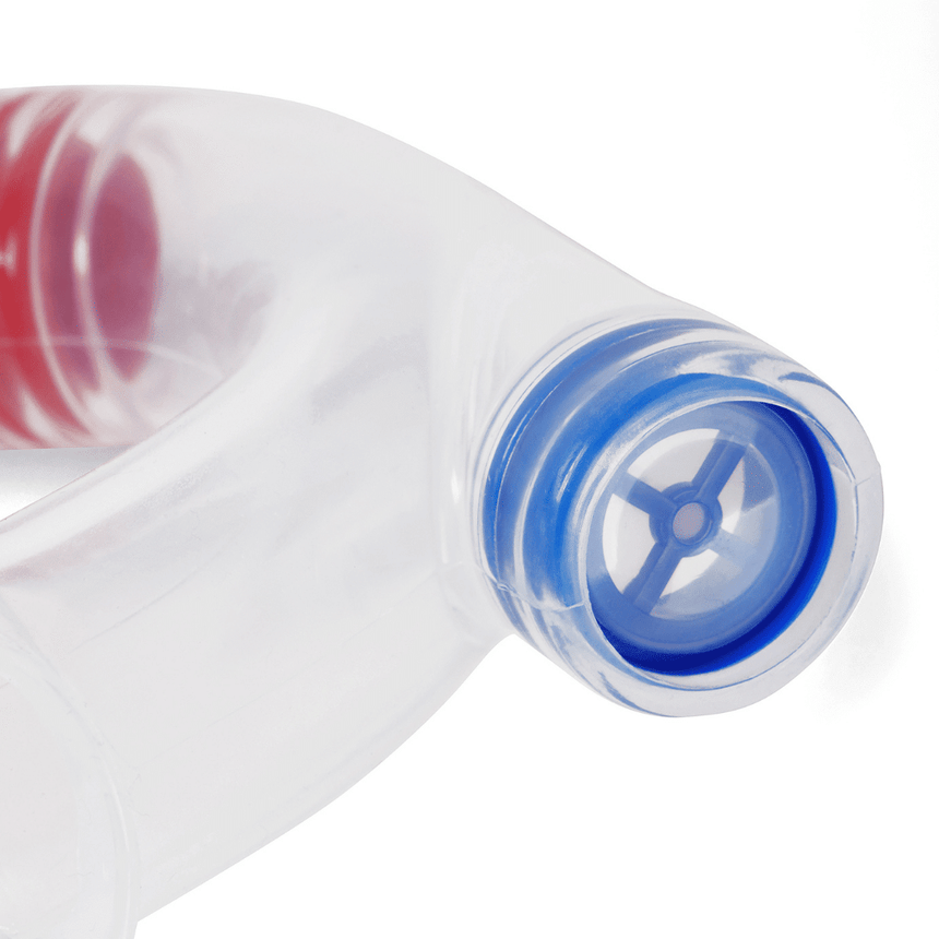 Speedo Centre Frontschnorchel Blau/Rot