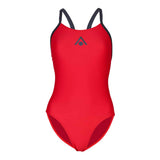 Aquasphere Essential Wide Back Dark Gray / Red