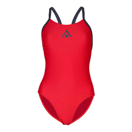 Aquasphere Essential Wide Back Dark Gray / Red