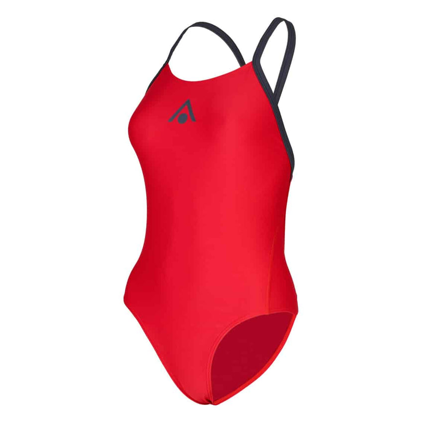 Aquasphere Essential Wide Back Dark Gray / Red