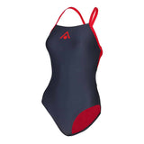 Aquasphere Swimsuit Essential Fly Back Dark Grey/Red