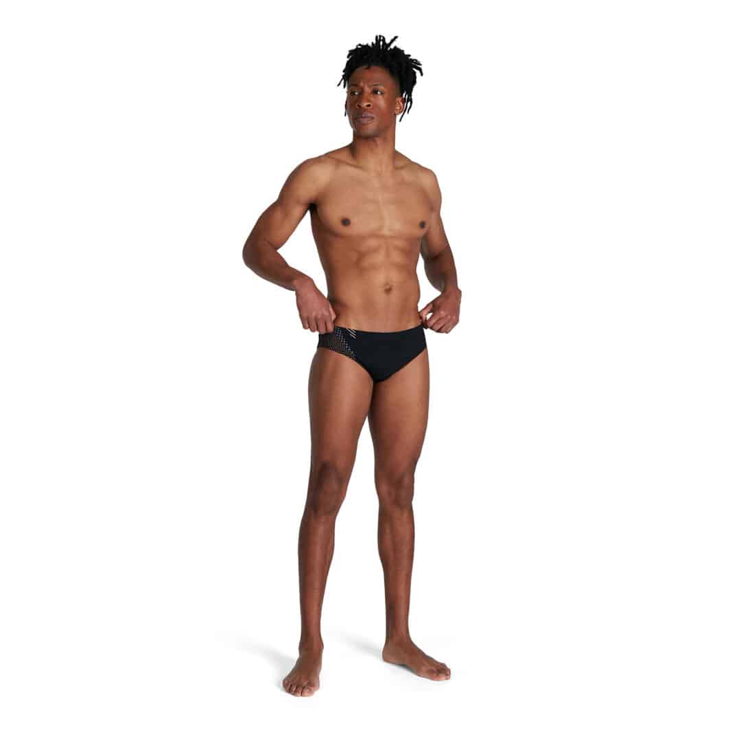 Speedo Eco+ Tech Panel Brief Black/Orange