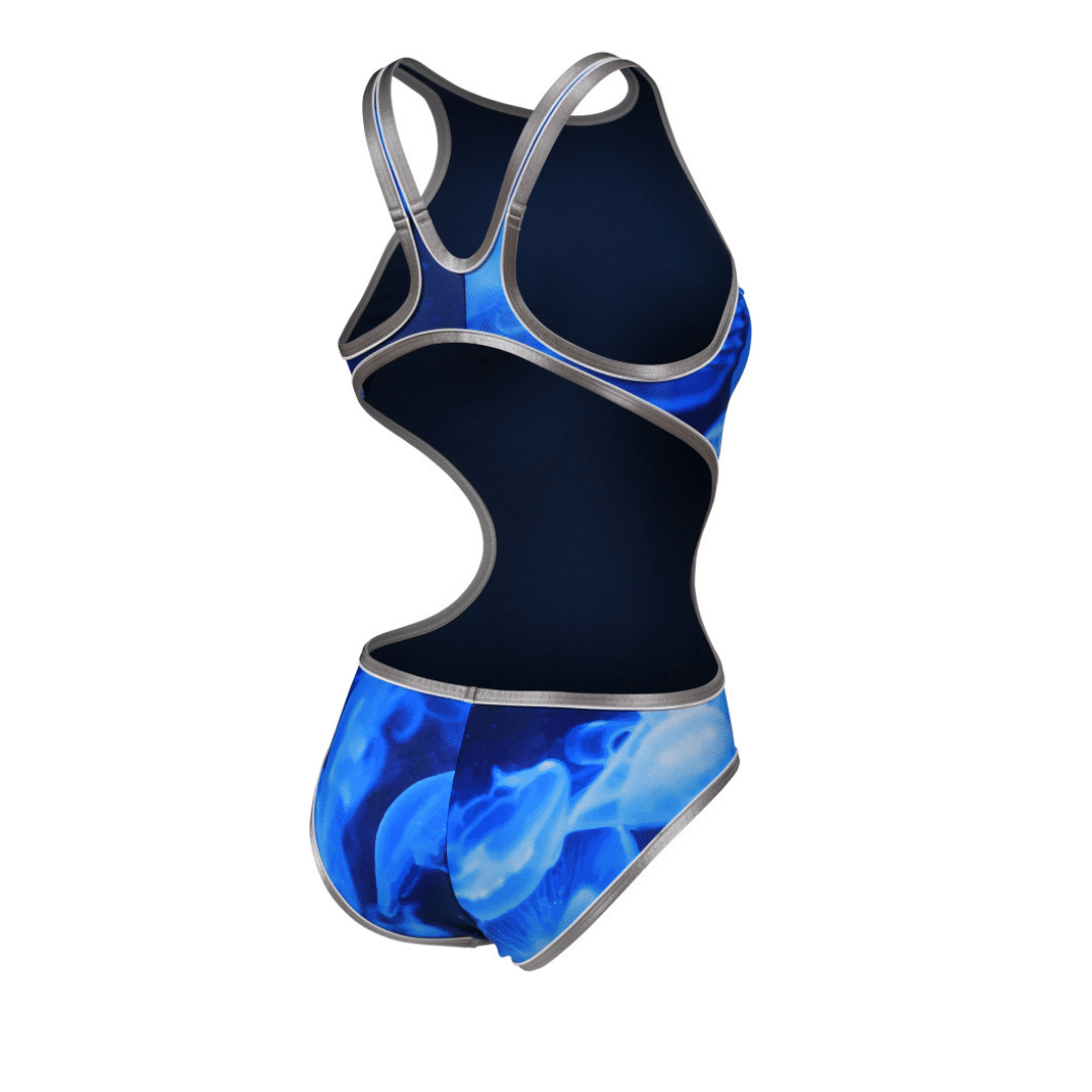 Arena W One Floating Tech Back Silver White Navy Multi Sneppies