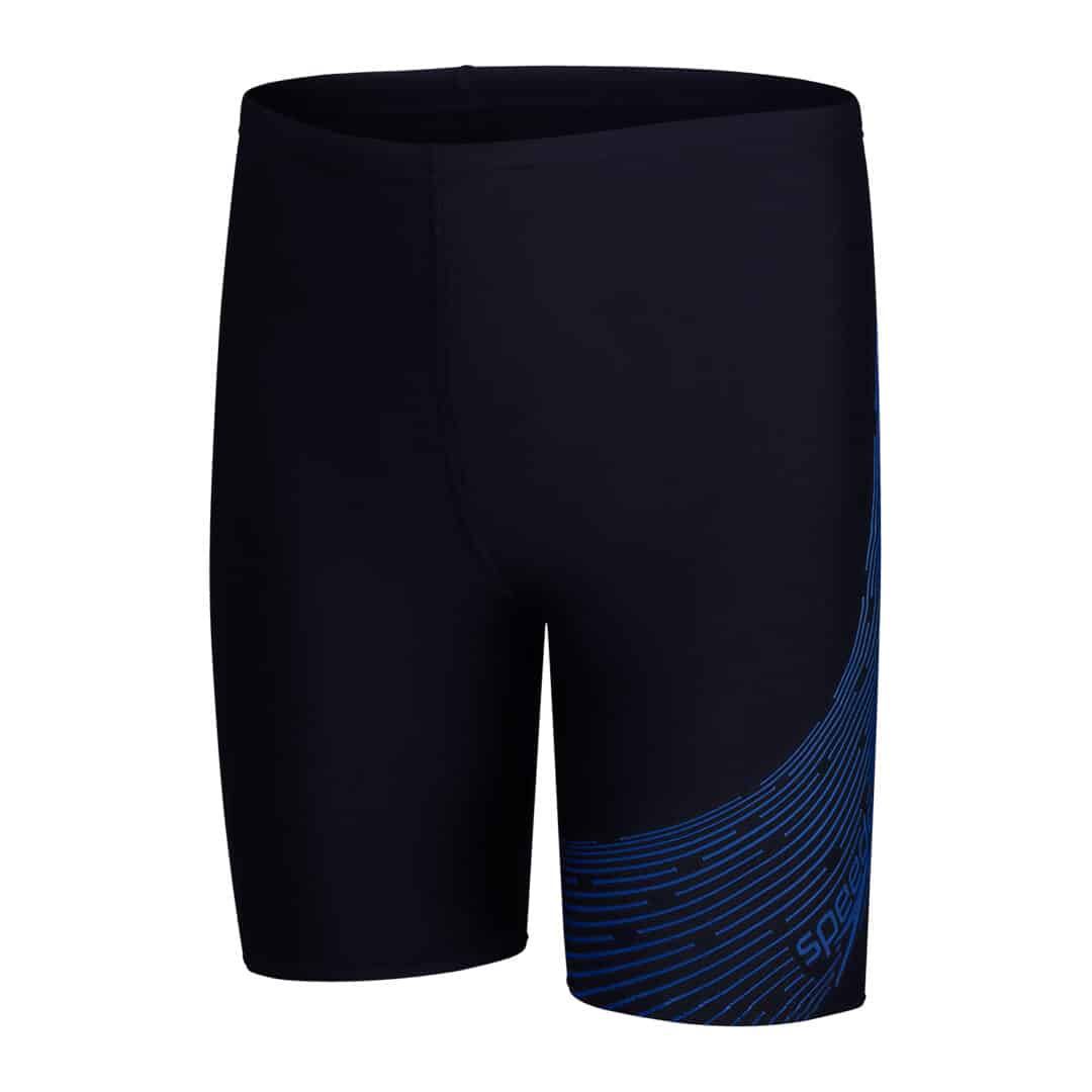 Speedo Boys Medley Logo Jammer True Navy / True Cobalt