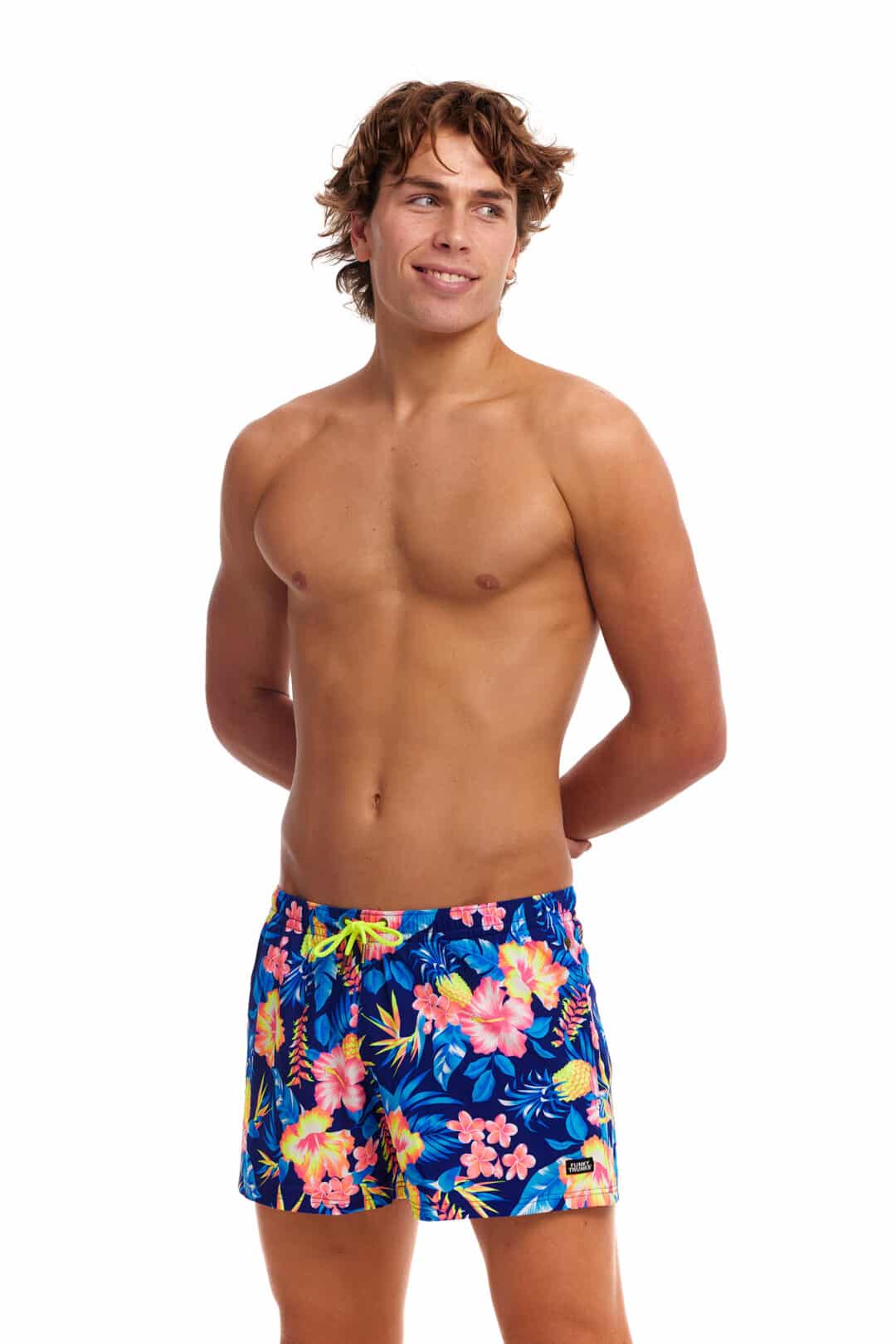 Funky Trunks Badehose Shorty Shorts In Bloom