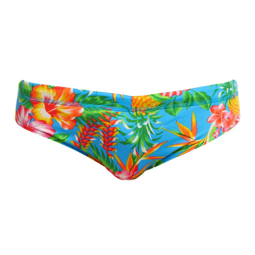 Funky Trunks Zwemslip Classic Blauw Hawaii