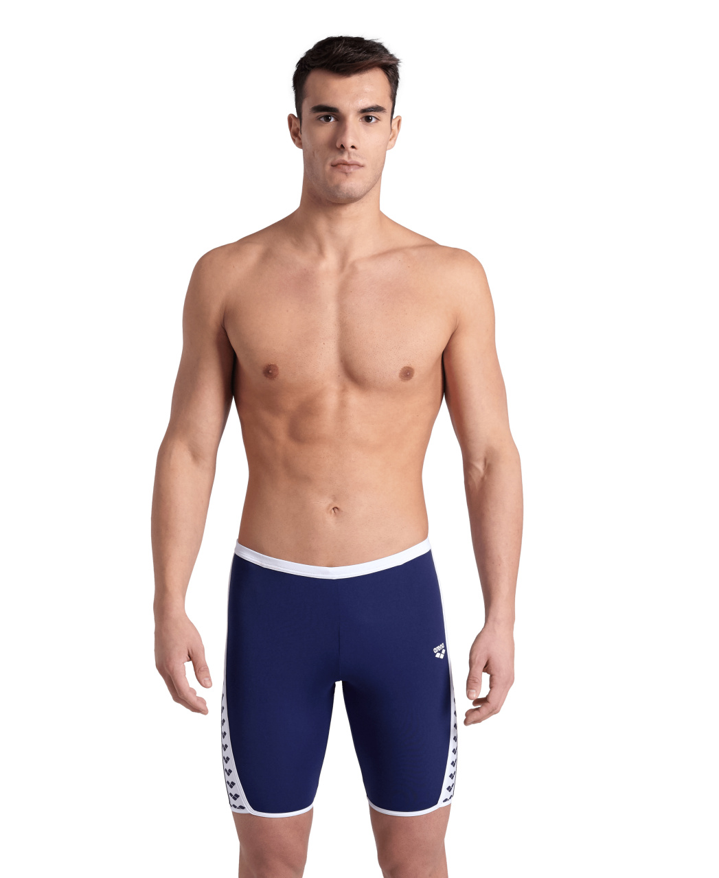 Arena Badehose Jammer Icons Solid Navy