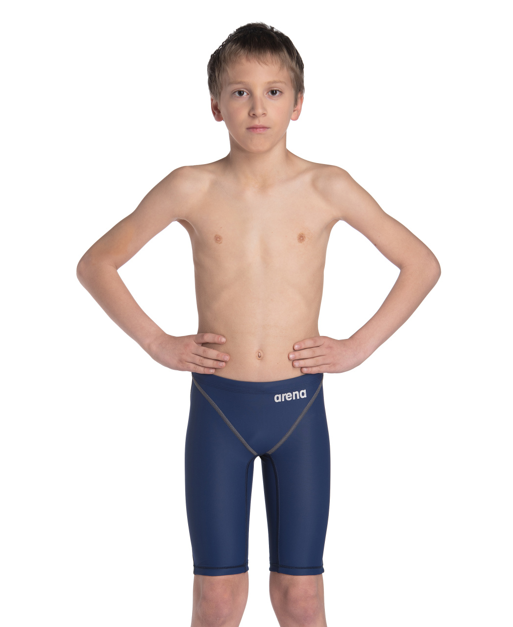Arena Jongens Wedstrijdjammer Powerskin ST Next Navy Sneppies