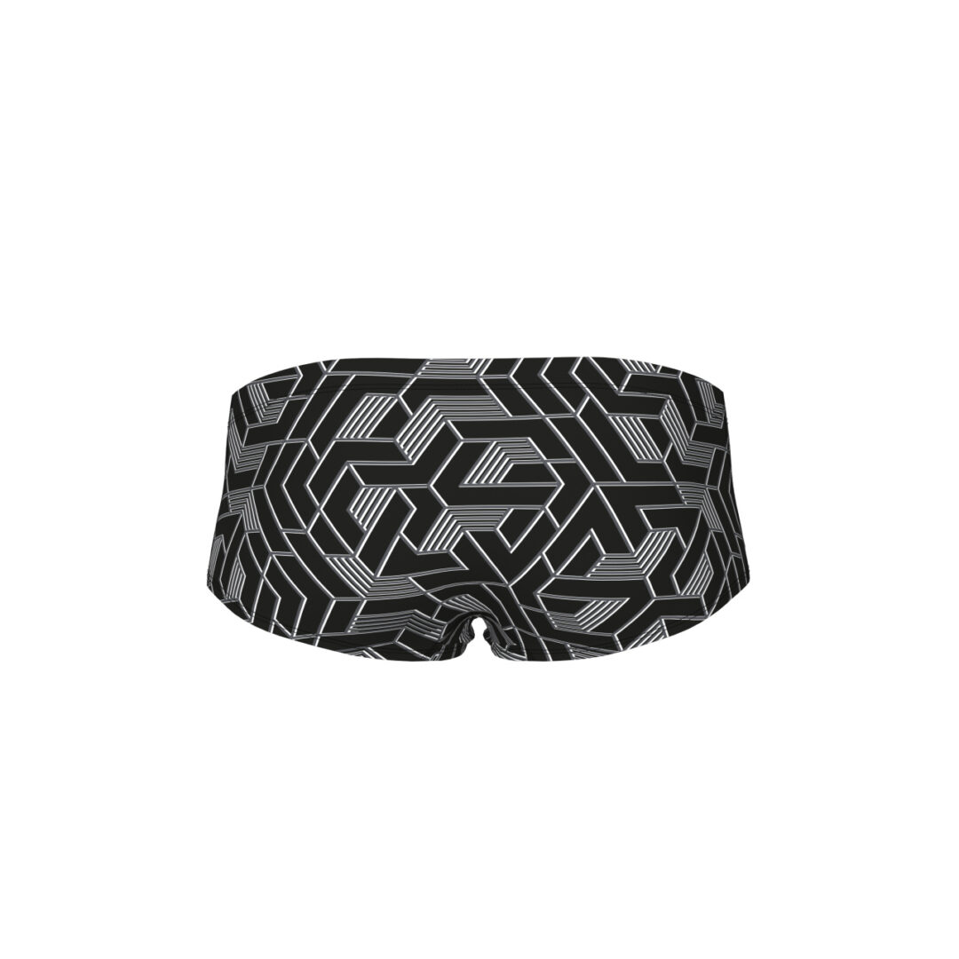 Arena Zwemslip Escape Low Waist Team Zwart