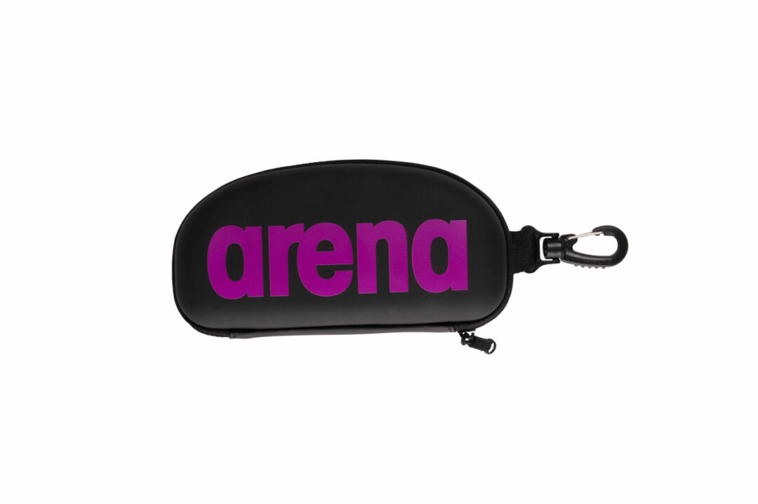 Arena Zwembrillenhoes Zwart/Paars