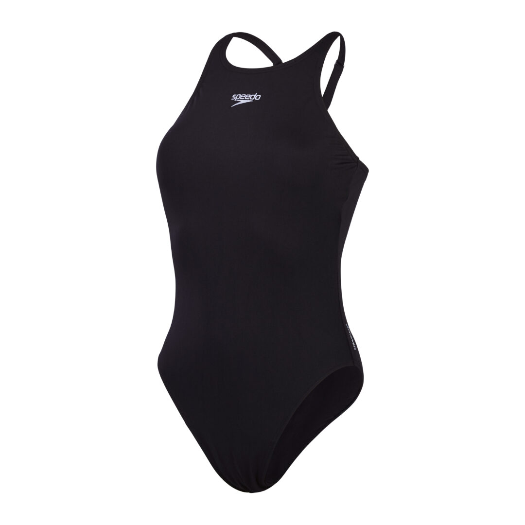 Speedo Lang Lichaam Badpak Endurance+ V Back Zwart