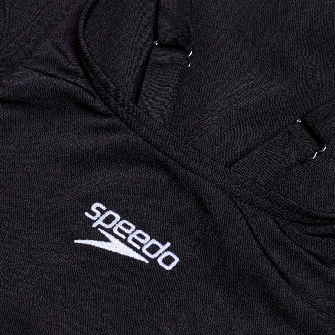 Speedo Lang Lichaam Badpak Endurance+ V Back Zwart