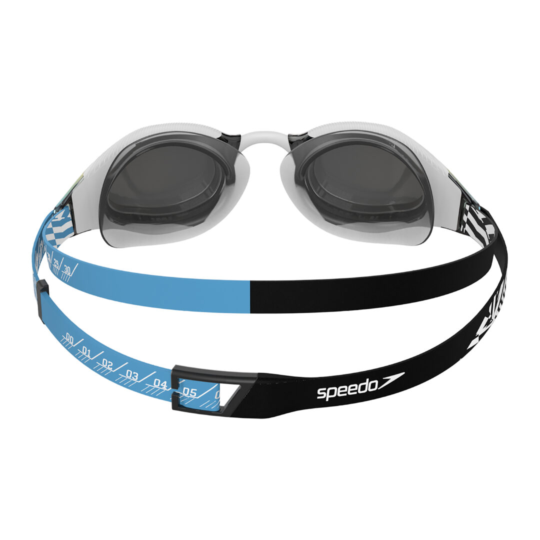 Speedo Zwembril Fastskin Hyper Elite Mirror Blauw/Zwart