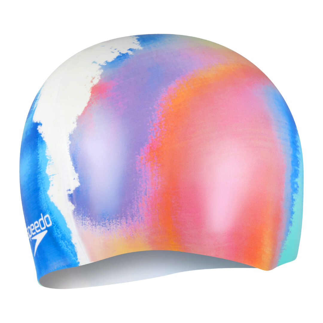 Speedo Badmuts Digital Printed Blauw/Wit/Multi