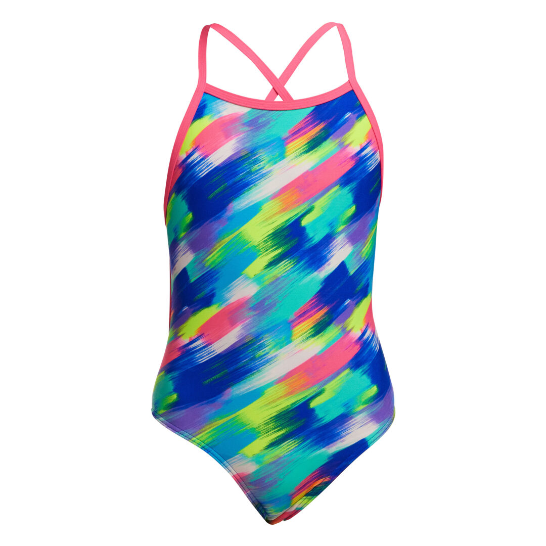 Funkita Mädchen Badeanzug Tie Me Tight Streaky Strokes