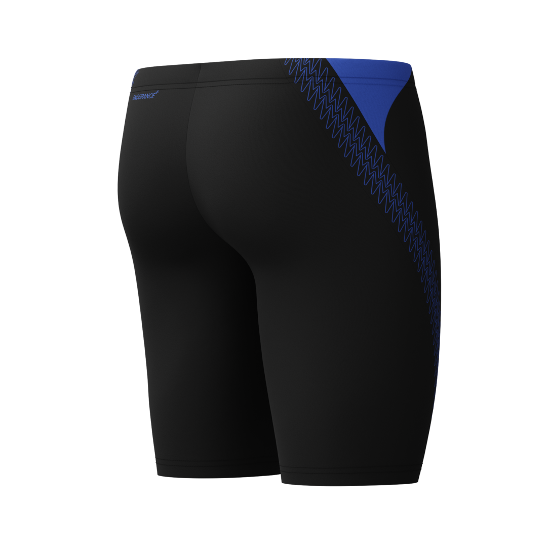 Speedo Badehose Jammer Hyperboom Splice Schwarz / Blau