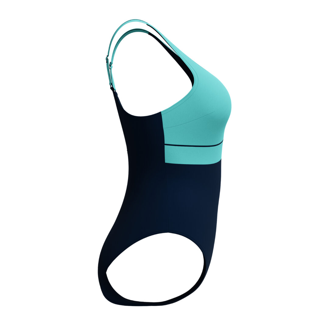 Speedo Corrigerend badpak ContourEclipse Navy/Blauw