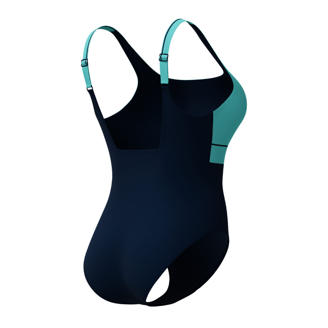 Speedo Corrigerend badpak ContourEclipse Navy/Blauw