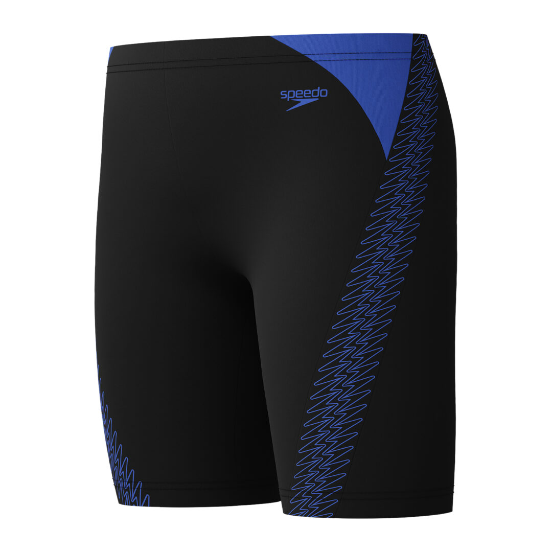 Speedo Jongens Zwemjammer HyperBoom Splice Zwart / Blauw
