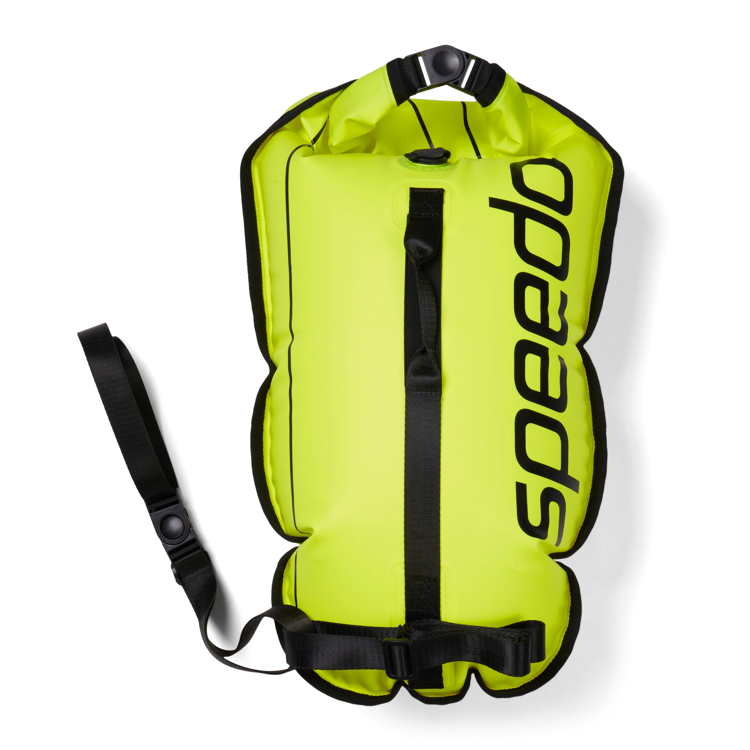 Speedo Tow Float mit Drybag Gelb