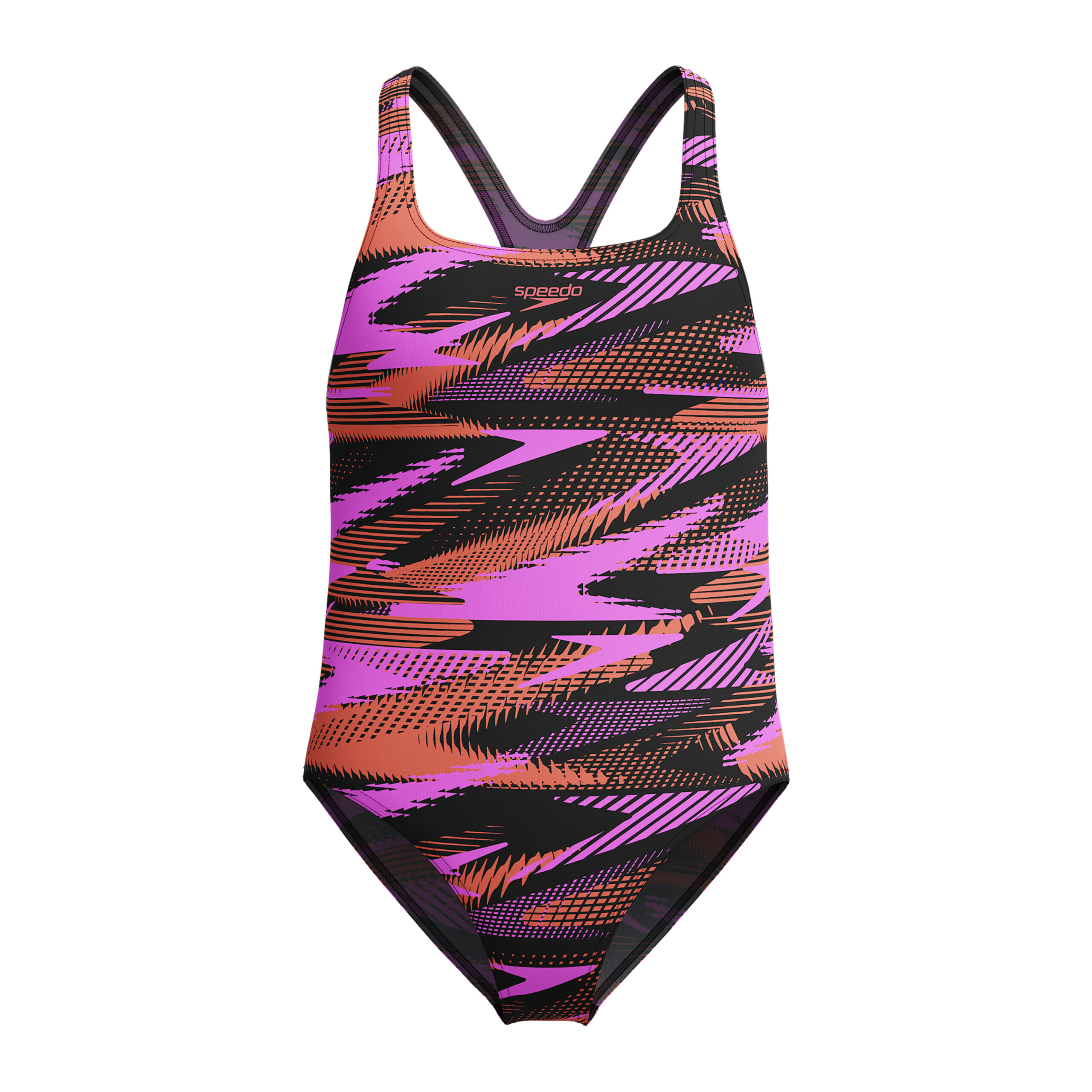 Speedo Meisjes Badpak HyperBoom Allover Medalist Paars