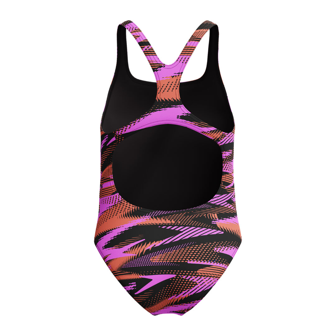 Speedo Meisjes Badpak HyperBoom Allover Medalist Paars