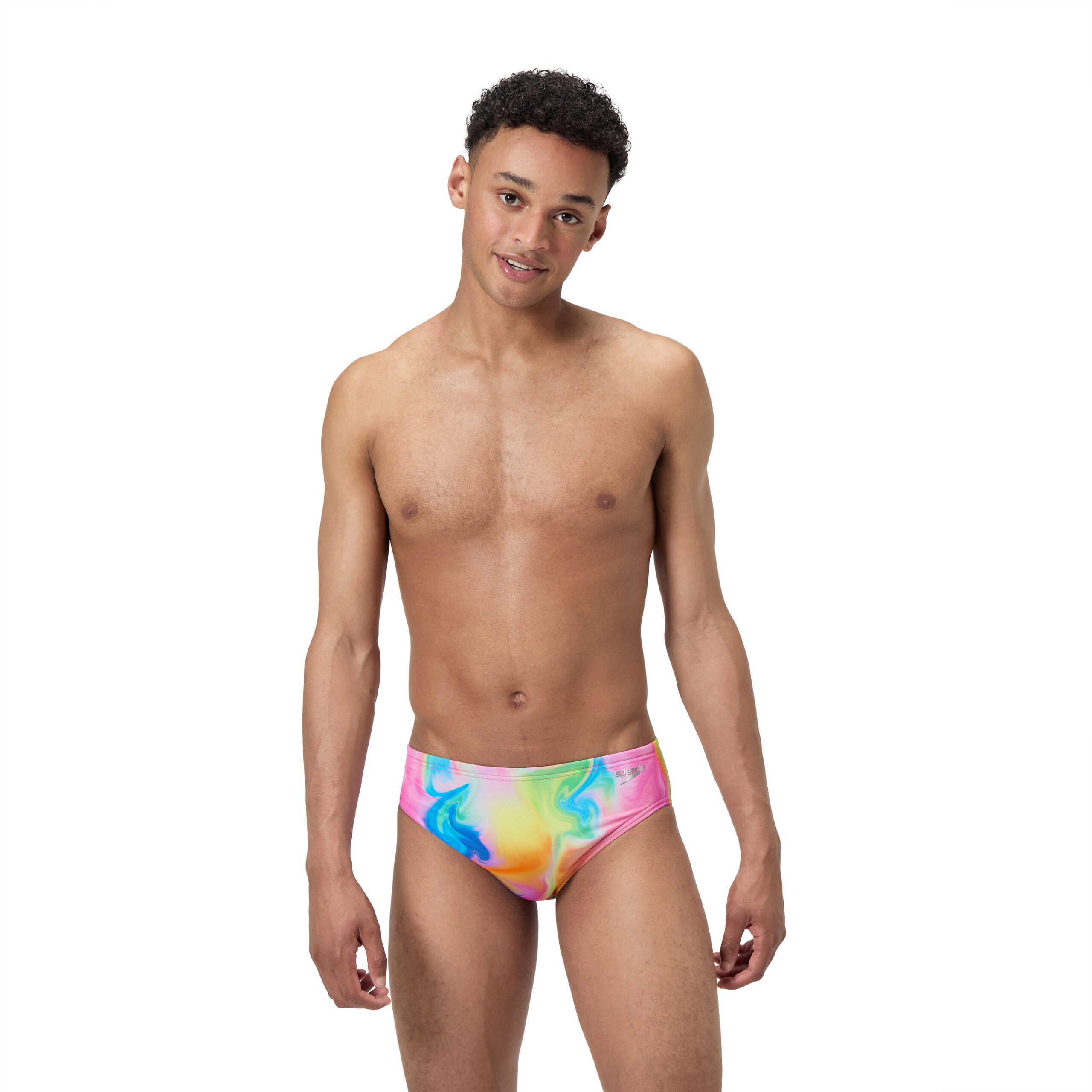 Speedo Badehose Slip Printed Multi