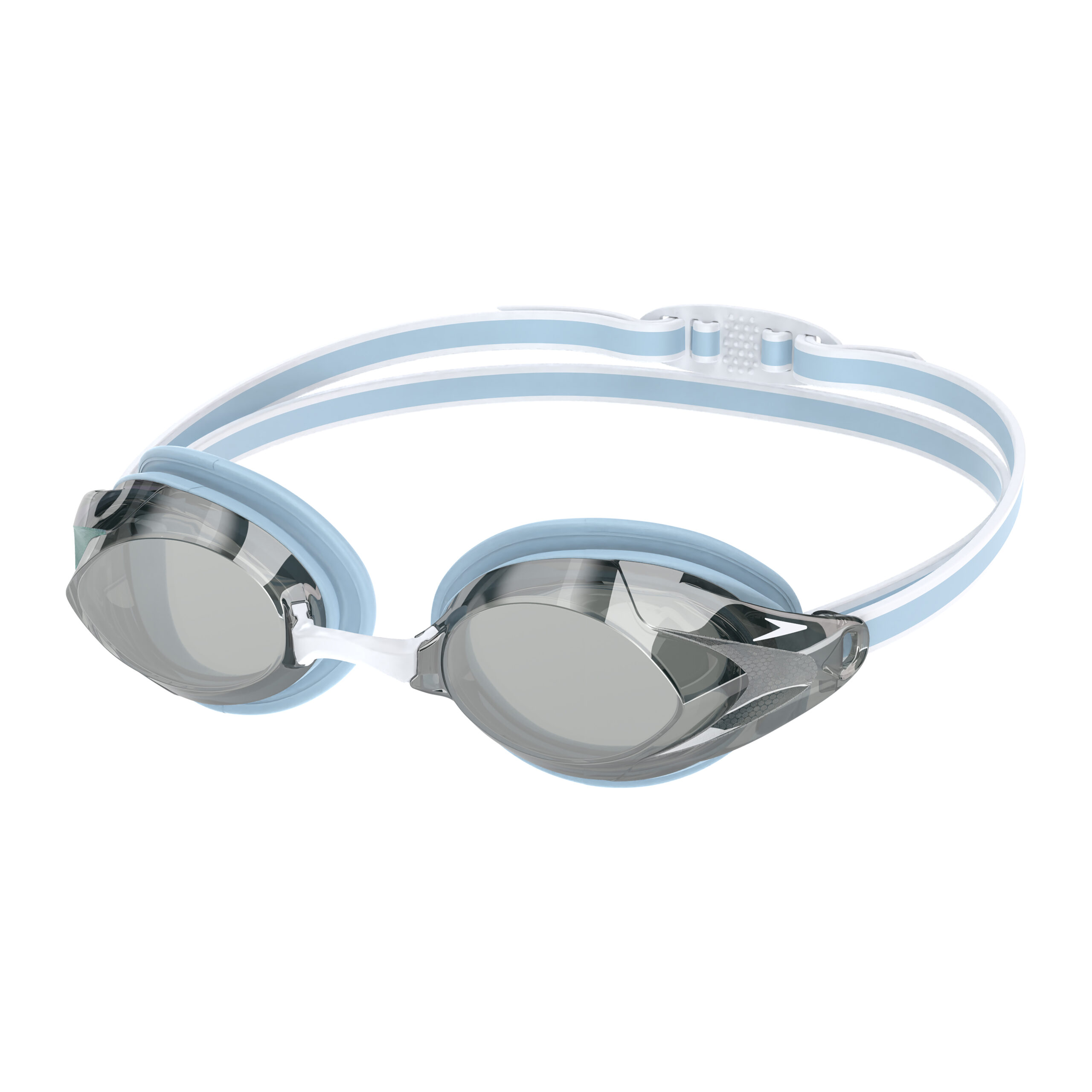 Speedo Damen Schwimmbrille Vanquisher 3.0 Mirrored Silber / Blau
