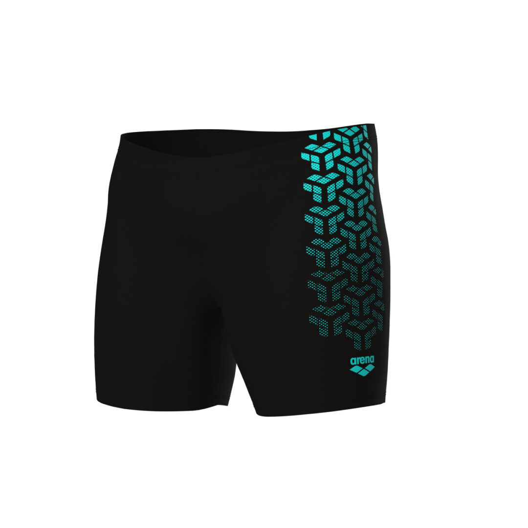 Arena Zwemjammer Kikko V Mid Graphic Blauw / Zwart