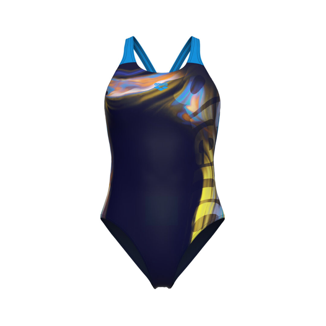 Arena Badeanzug Dreamline V Back Navy / Blau
