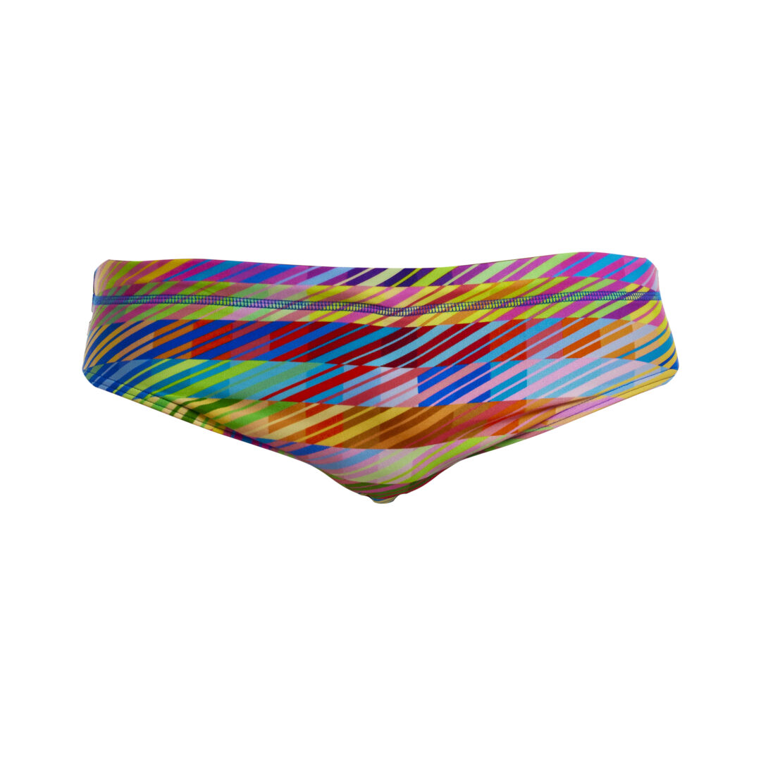 Funky Trunks Badehose Slip Static Stack