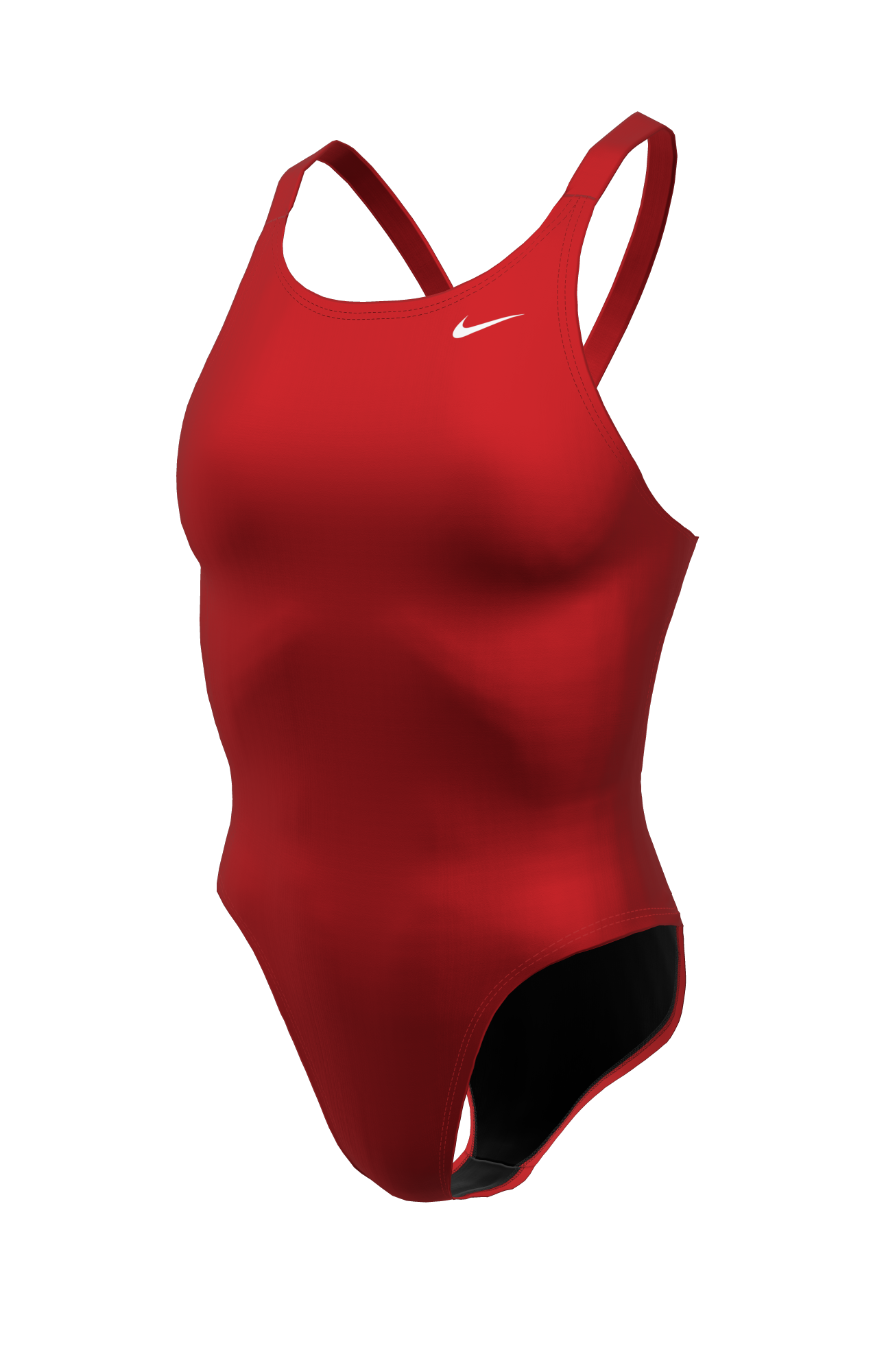 Nike Hydrastrong Solid Fastback One Piece University Red Women