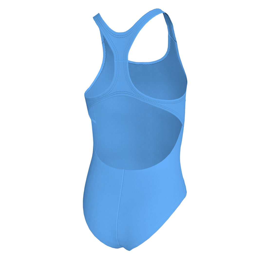 Nike Meisjes Badpak Racerback Solid Blauw